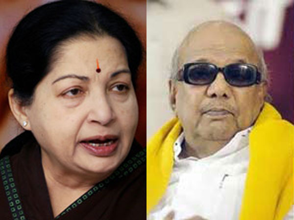 Jaya, Karunanidhi