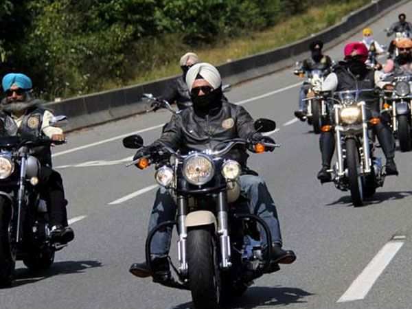 Sikh-bikers