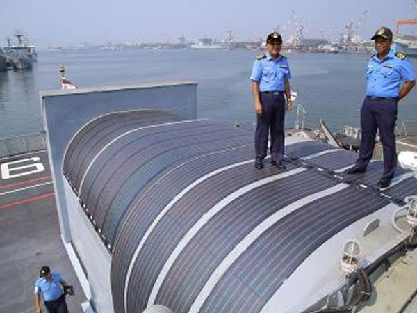 Solar-panel-Indian-Navy